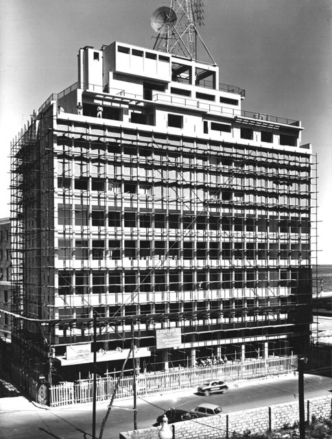 Palazzo Rai Bari 1959 - Costruzione