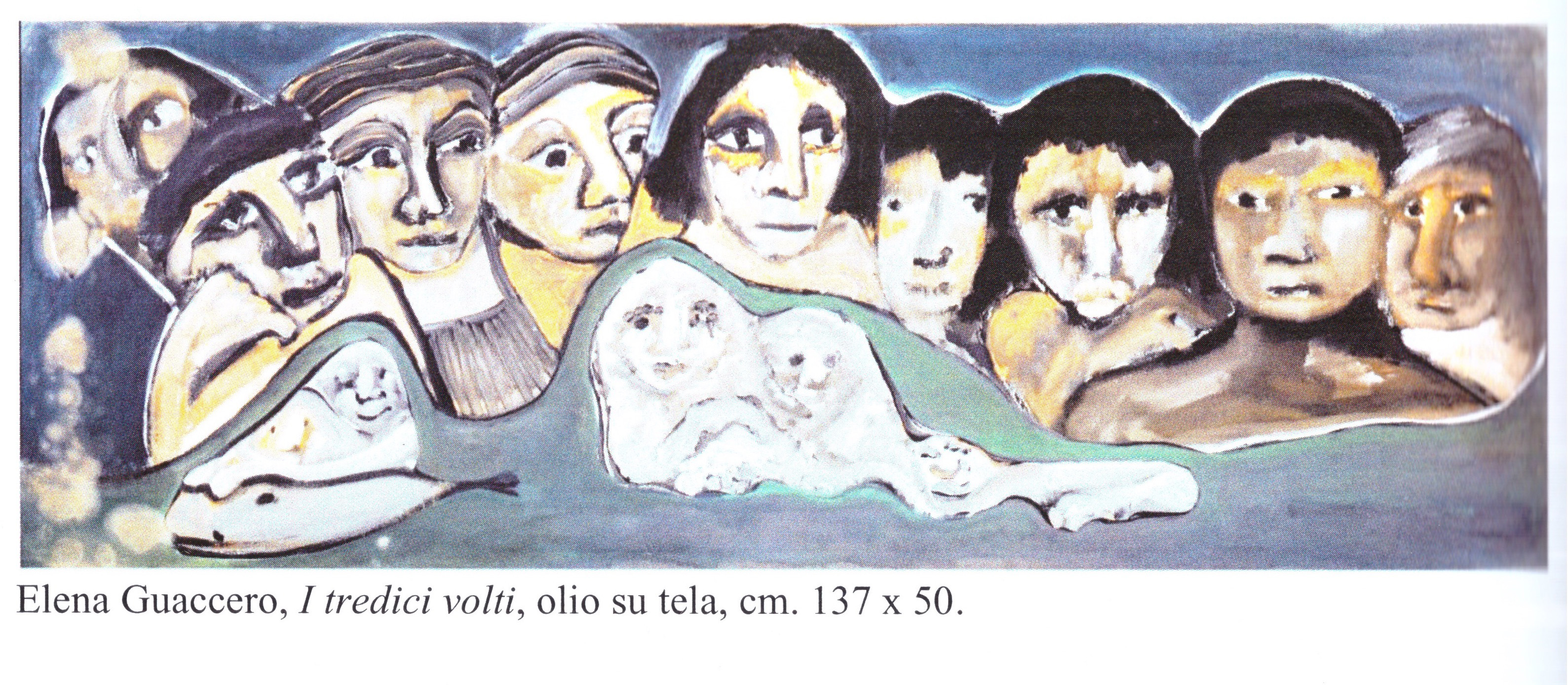 I tredici volti - Elena Guaccero